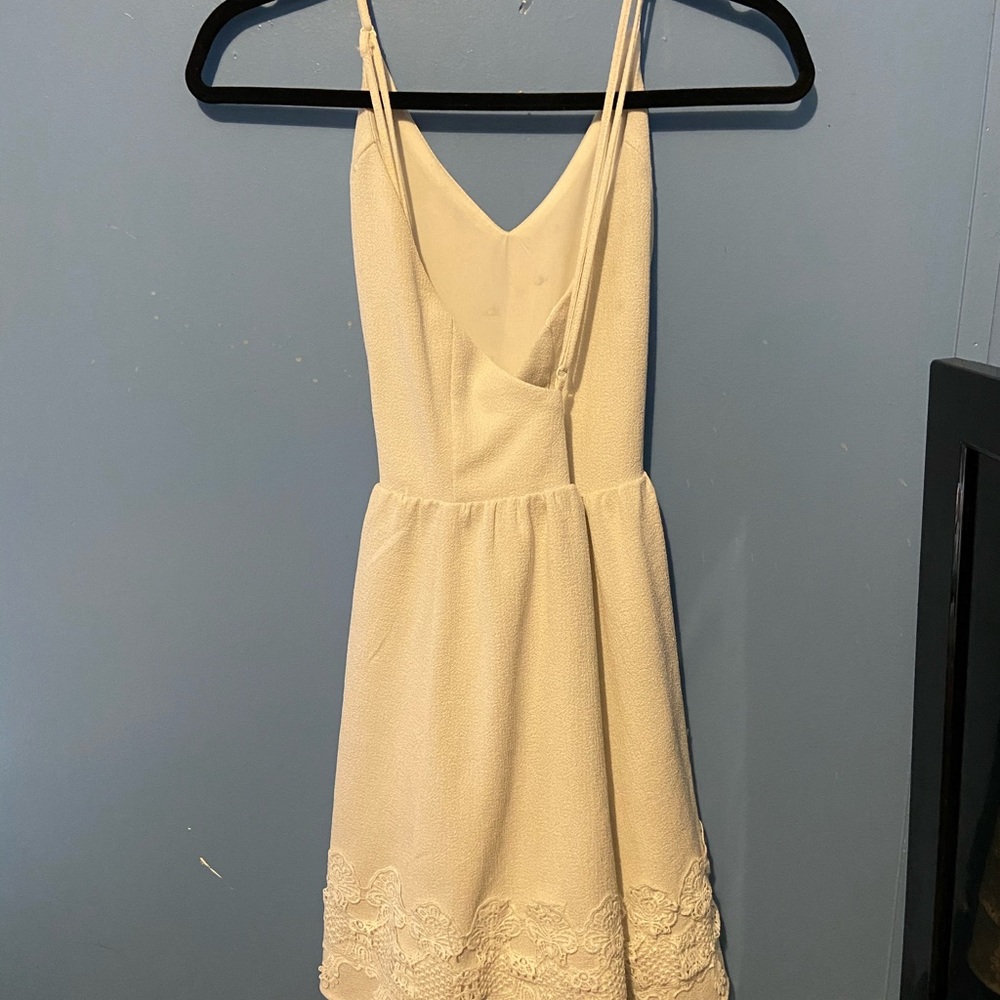 white dress